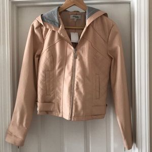 NWT - Gorgeous Blush Moto Jacket